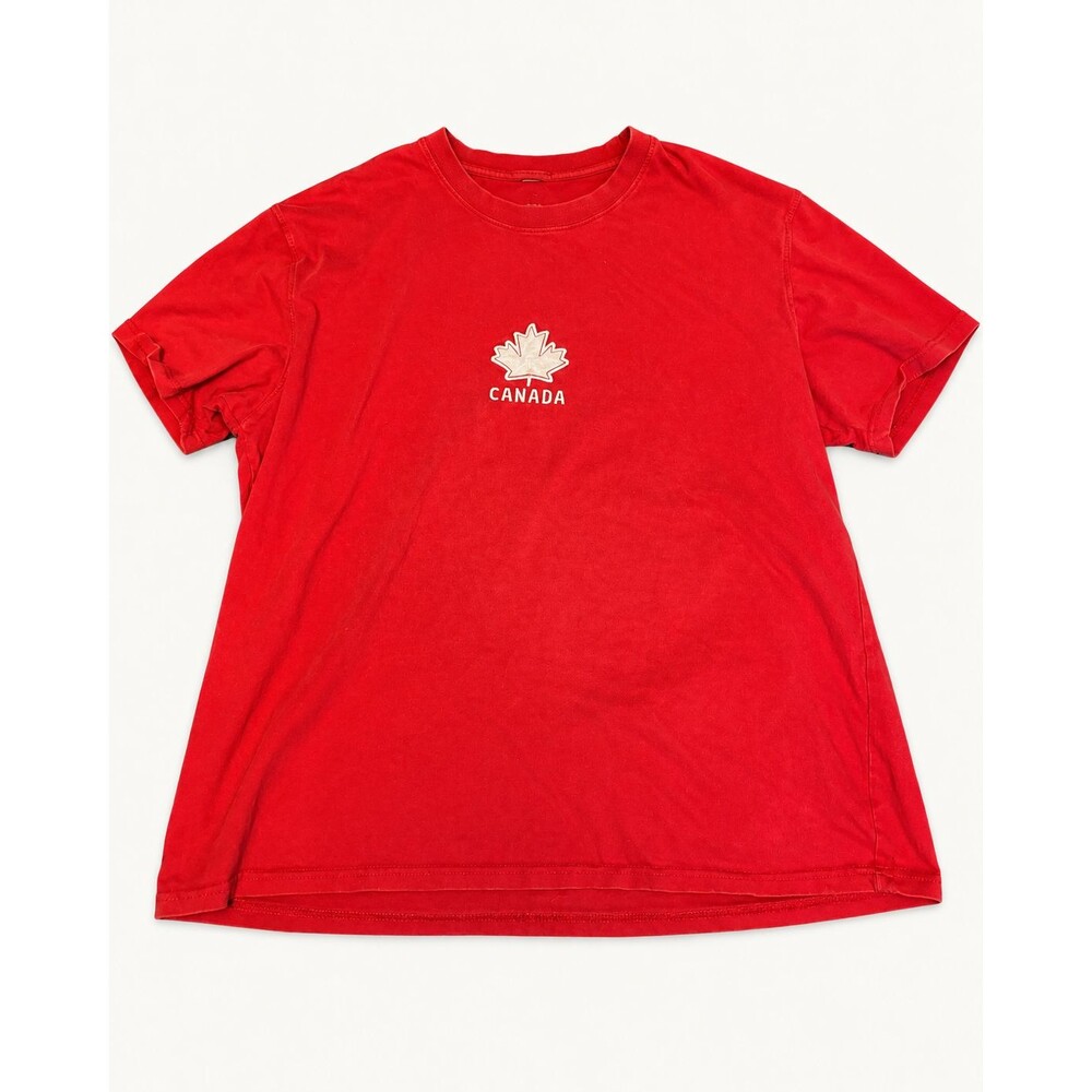 Kootenay Canada Maple Leaf T Shirt Adult XXL Red 100% Cotton
